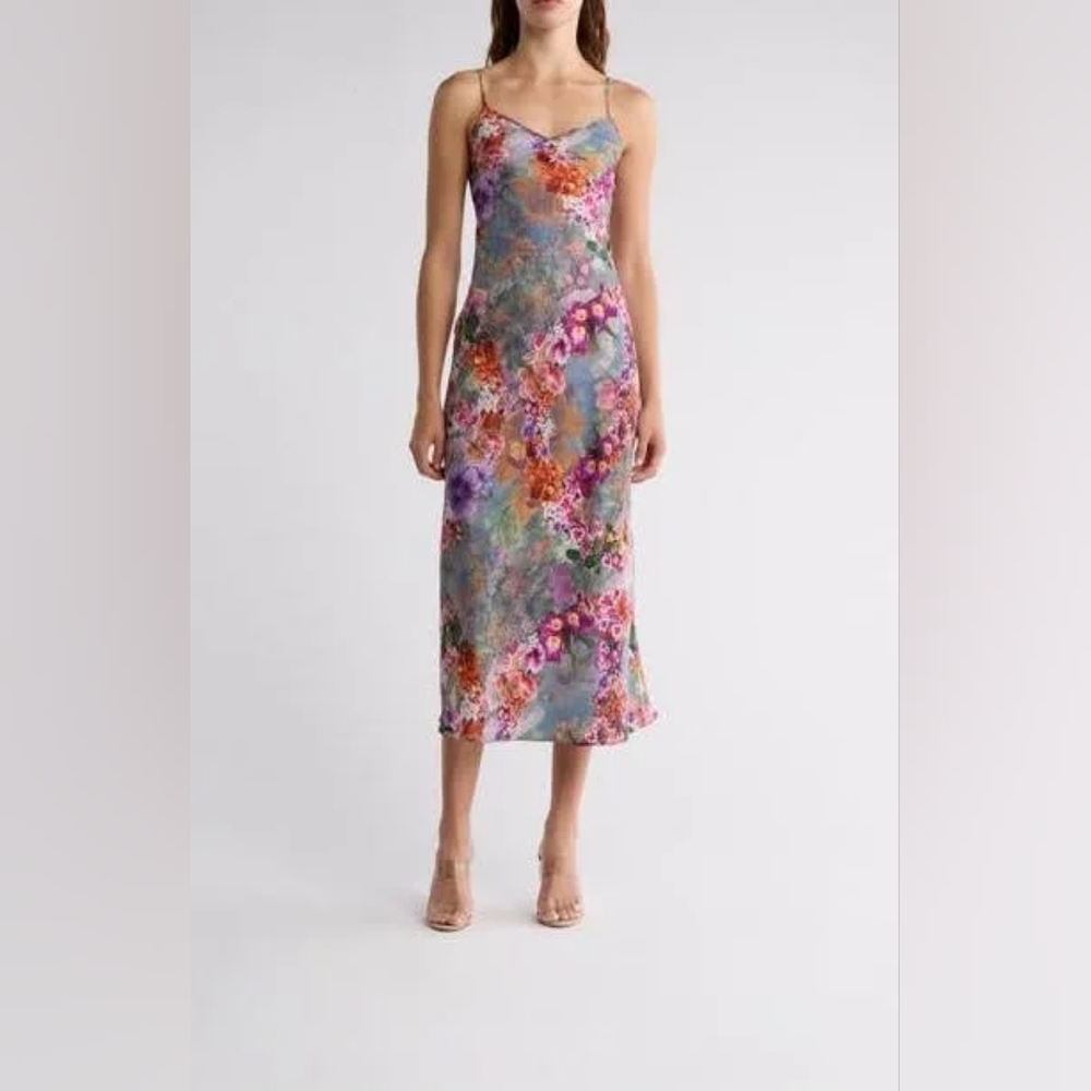 AllSaints bryony lucia slip dress